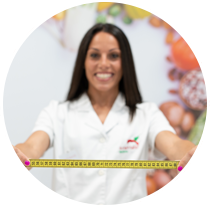 ana dietista nutricionista manzana metro mini - Dieta aumento de peso