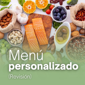 Menú personalizado revisión